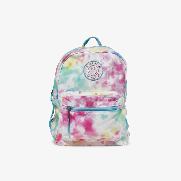 Happy Tie Dye Mini Backpack
