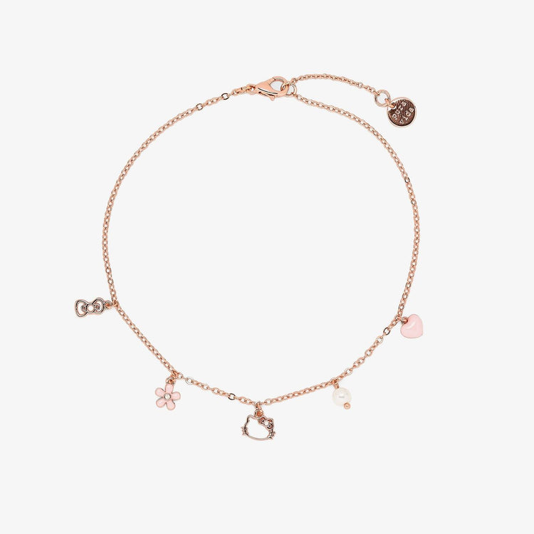 Hello Kitty Charms Chain Anklet