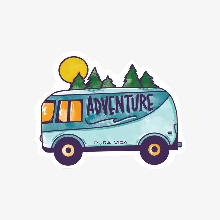 Adventure Van Sticker