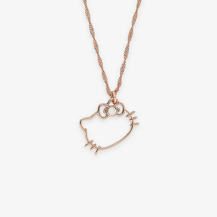 Hello Kitty Opal Pendant Necklace